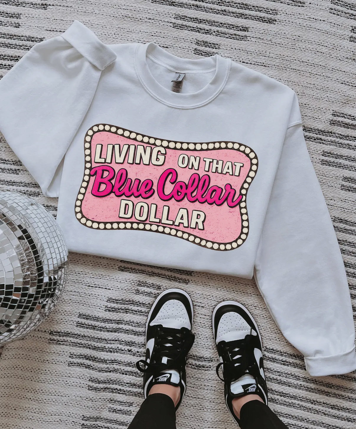 “Blue Collar Dollar” Pullover