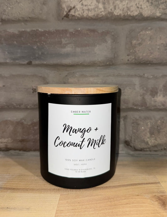 Mango + Coconut Milk Candle
